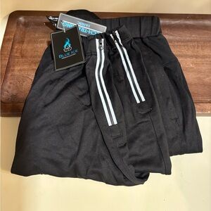 Blue Ice Men's Black Joggers